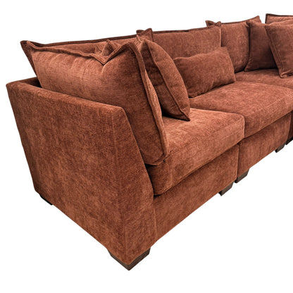 Briar Modular Sofa - Rust