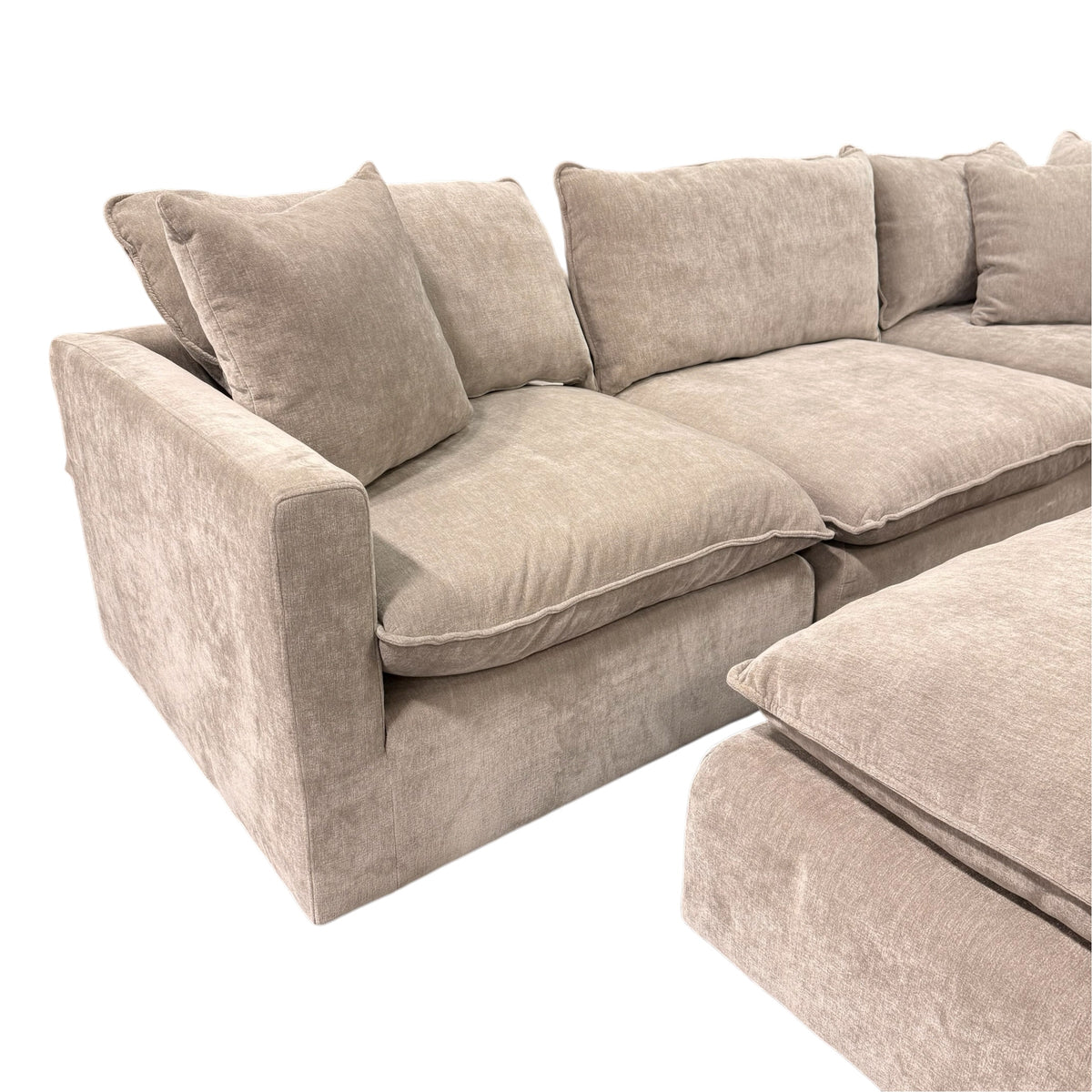 Sydney Taupe Modular Cloud Sectional