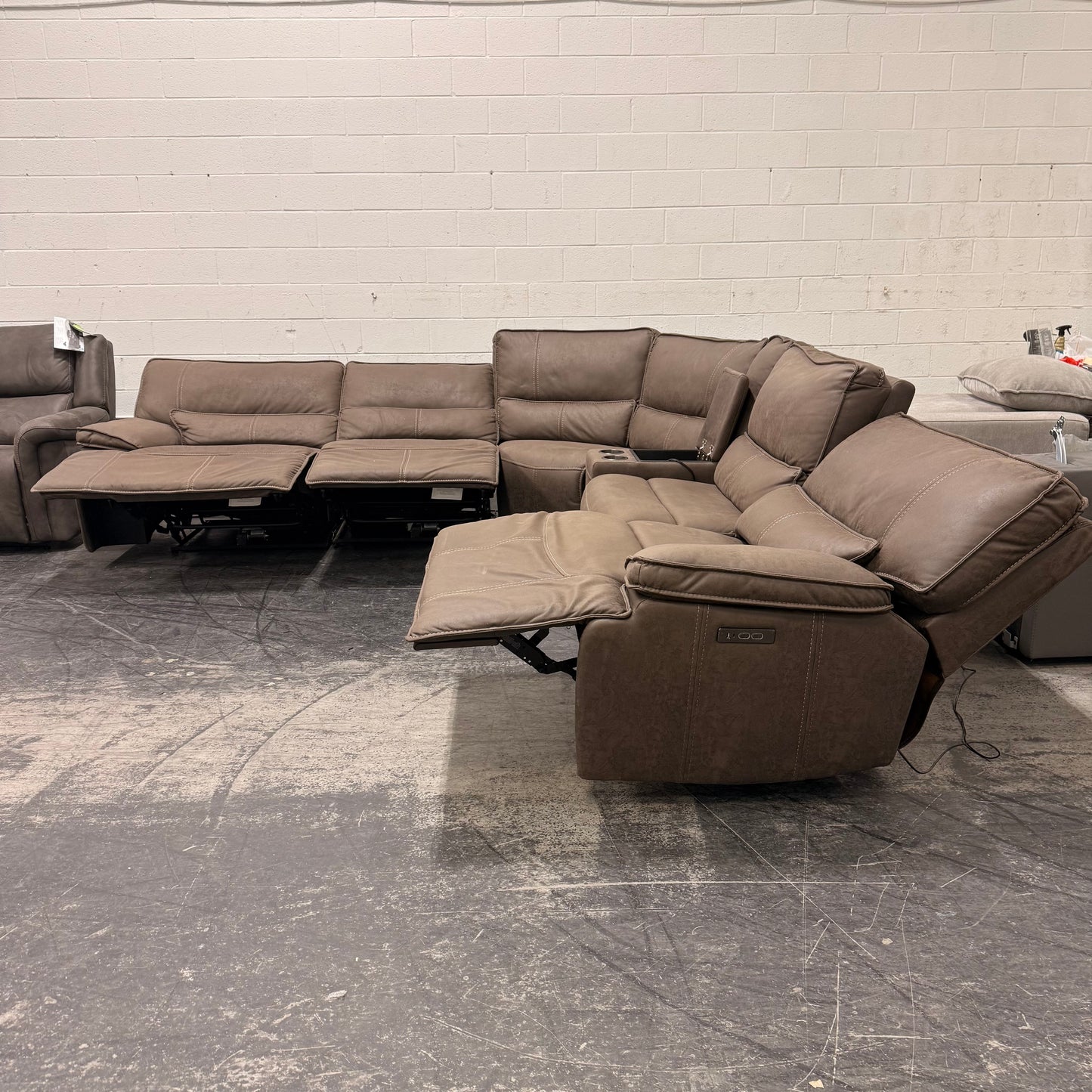Costco Brower Power Reclining Sectional