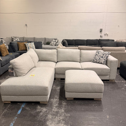 Drayden Sectional with Ottoman