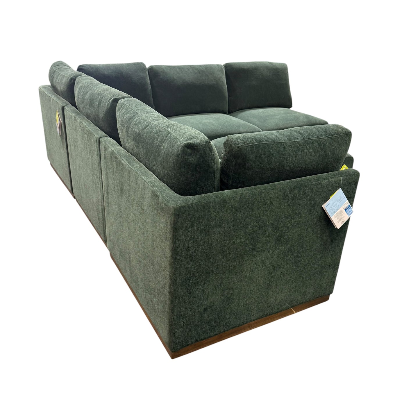 Henredon 6-Piece Modular Sectional Green