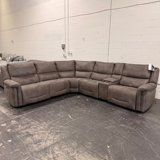 Carlin Fabric Power Reclining Sectional