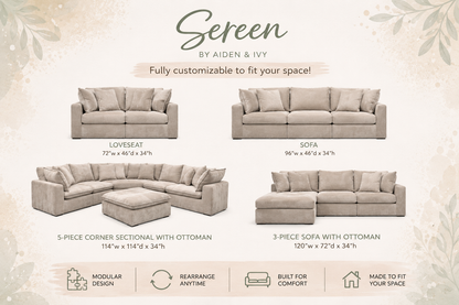 Sereen 6-Piece Modular Sectional
