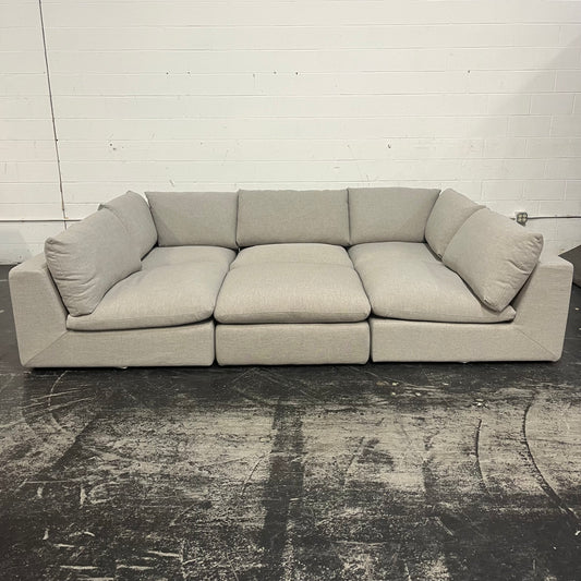 Castlery Dawson 6-Piece Pit Sectional Sofa