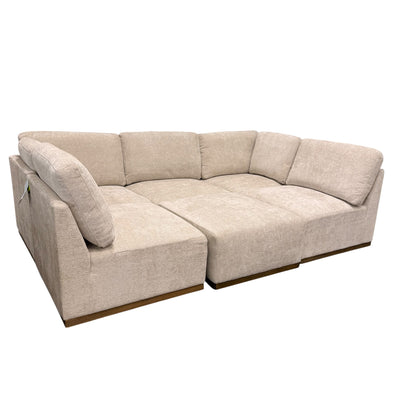 Henredon 6-Piece Modular Sectional Beige