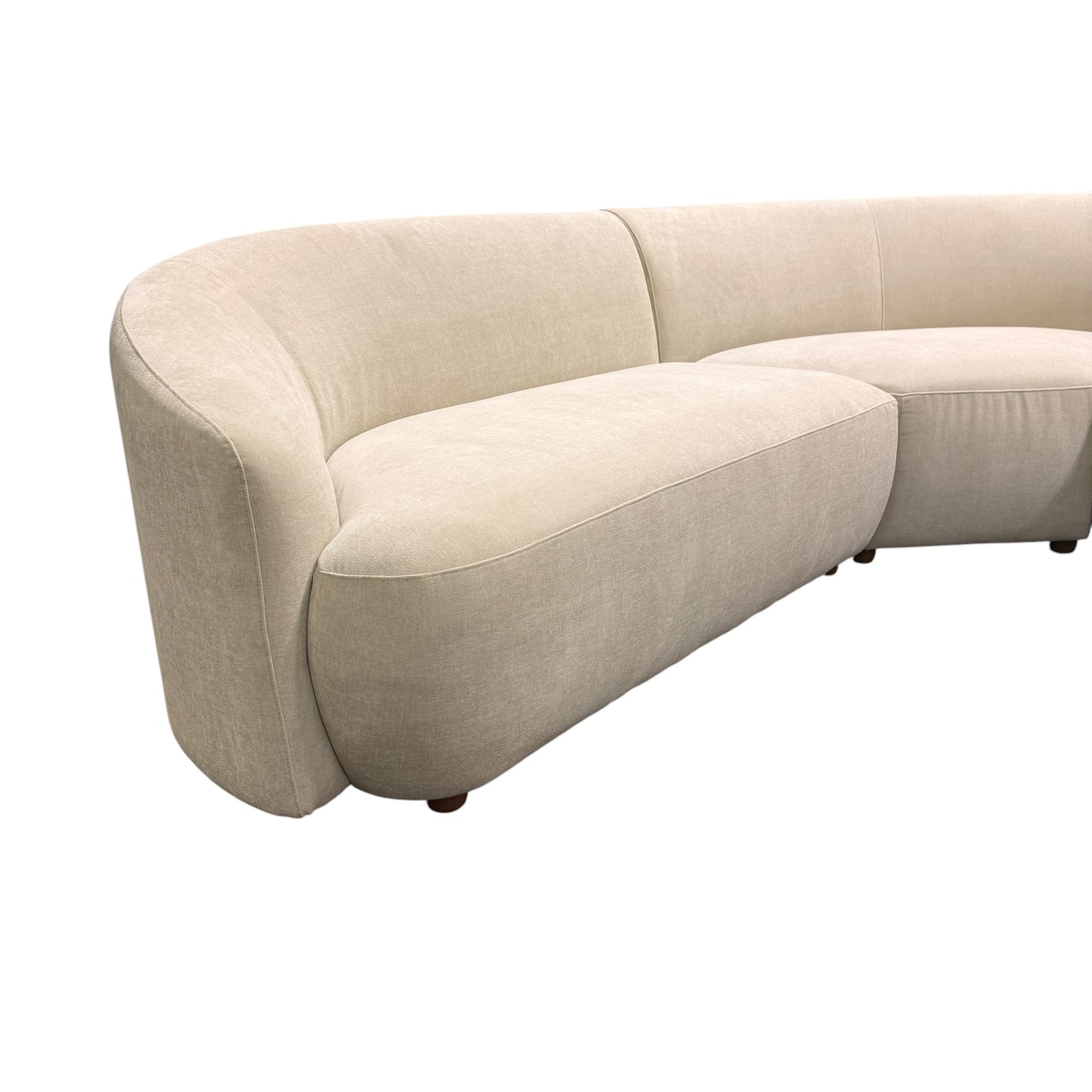 Dolen 3-Piece Curved Sectional