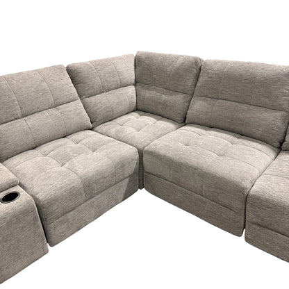 Emma Fabric Reclining Sectional