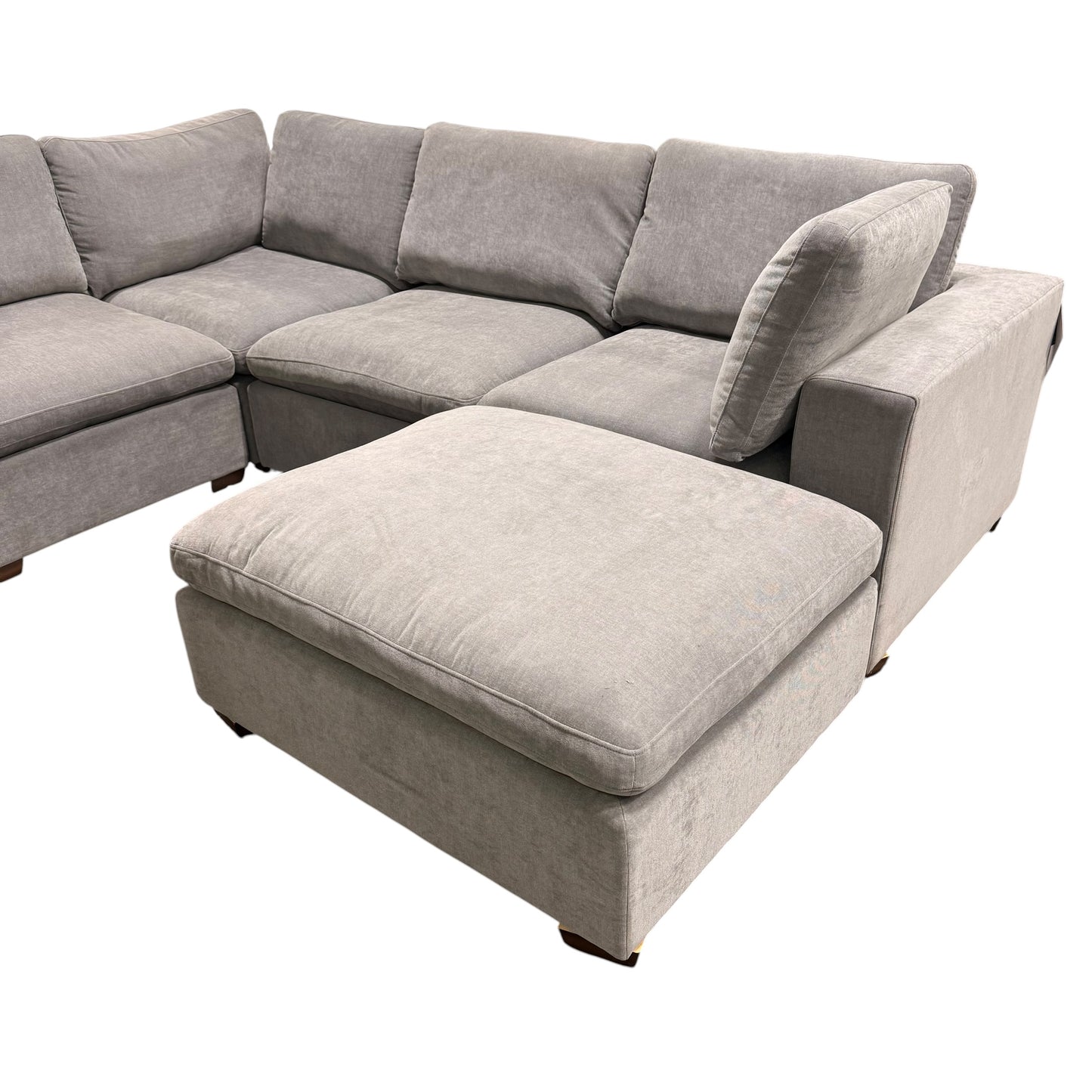 Thomasville Lowell 8-Piece Sectional Sofa Gray