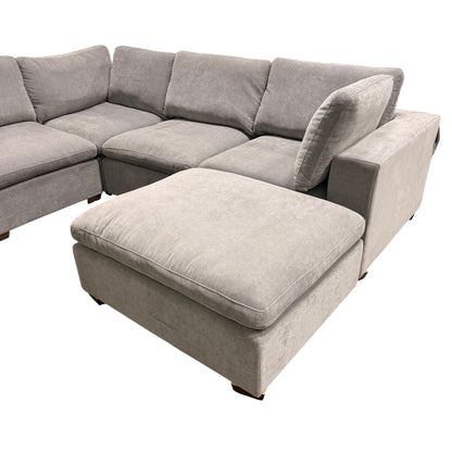 Thomasville Lowell 8-Piece Sectional Sofa Gray