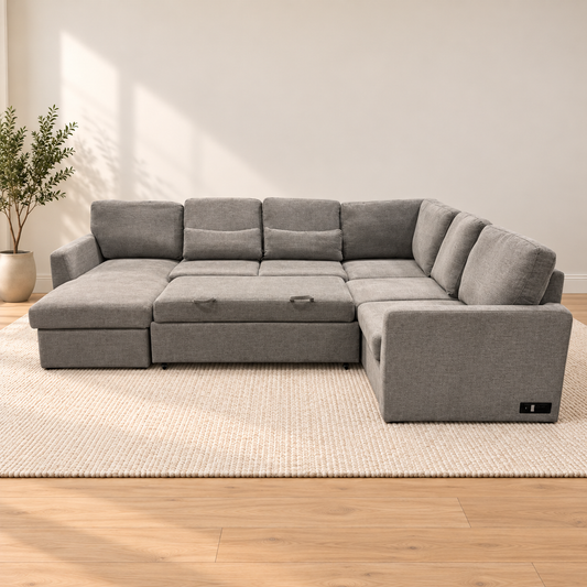 Coddle Luke Sleeper Sectional with Storage