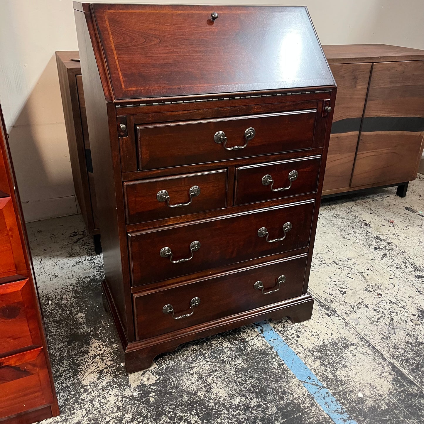 Cherry Danforth Secretary Desk