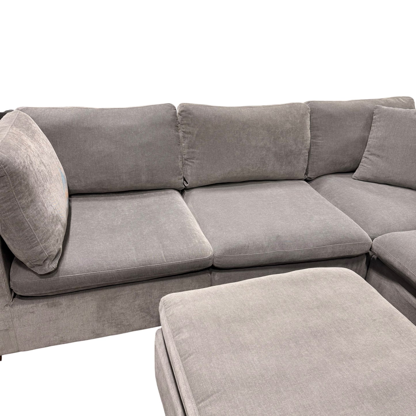 Thomasville Lowell 6-Piece Sectional Sofa Gray