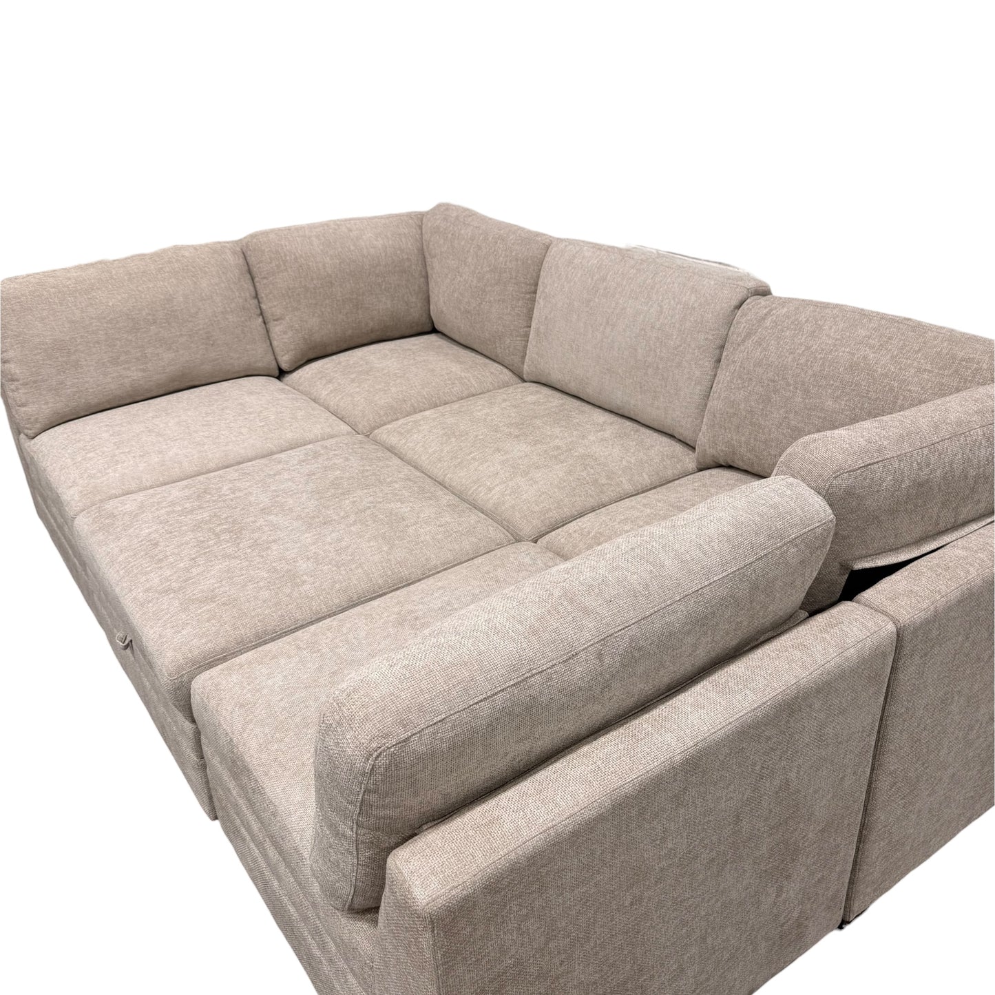 Thomasville Taupe Tisdale 6-Piece Modular Sectional