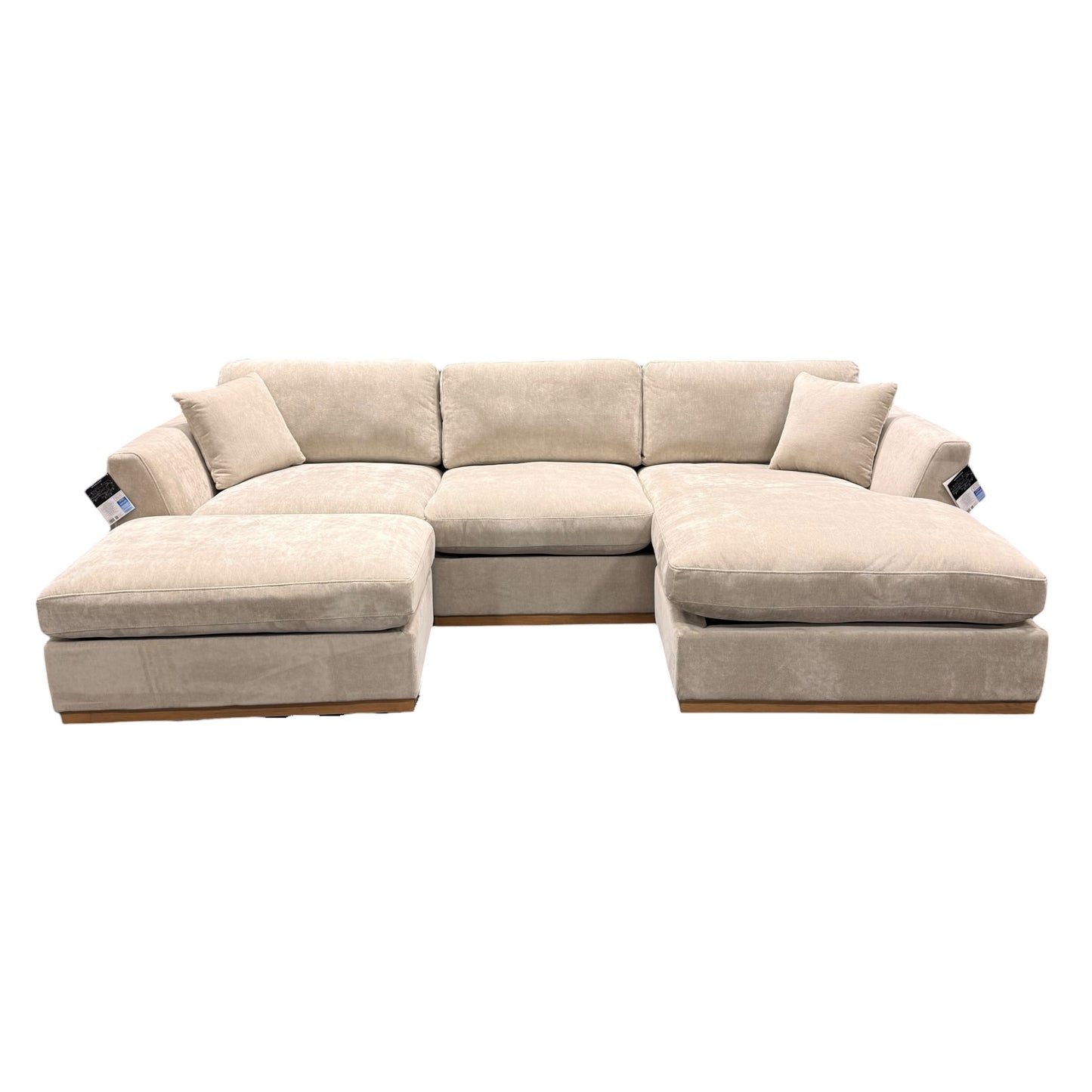 Henredon Caley Sectional with Ottoman
