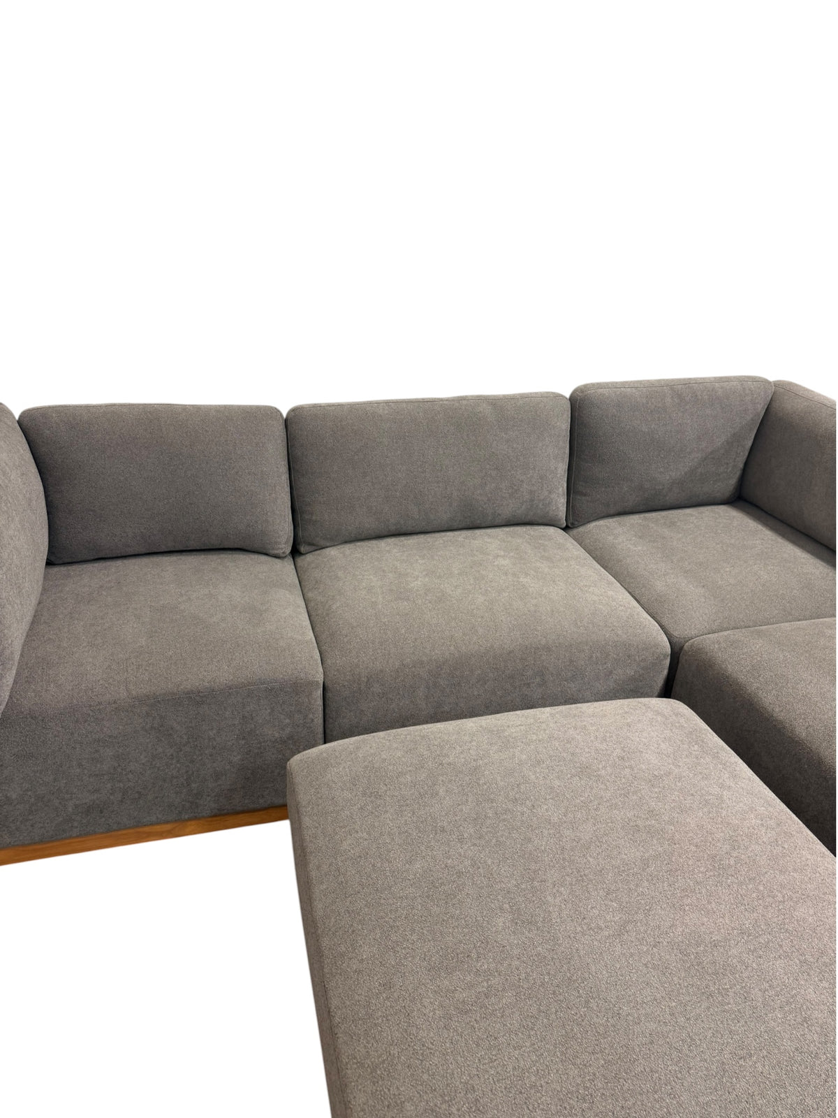 Henredon 6-Piece Grey Modular Sectional