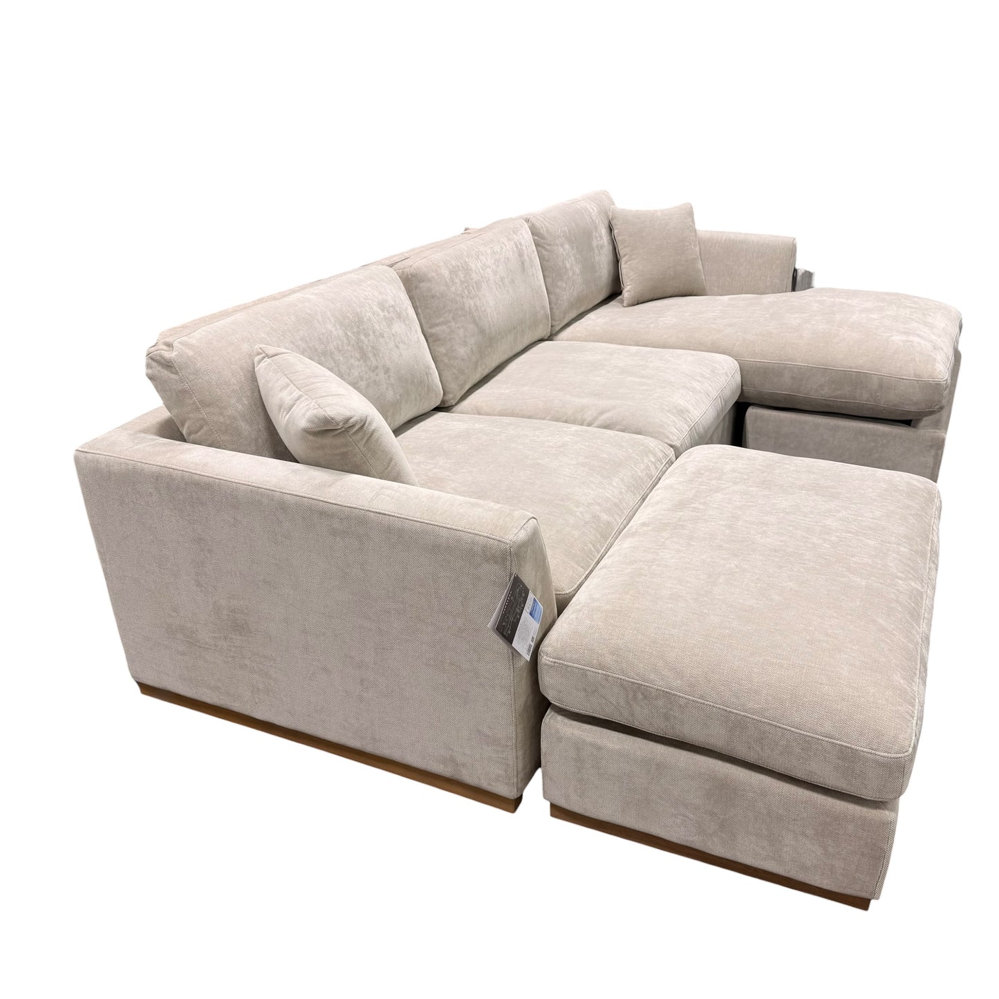 Henredon Caley Sectional with Ottoman