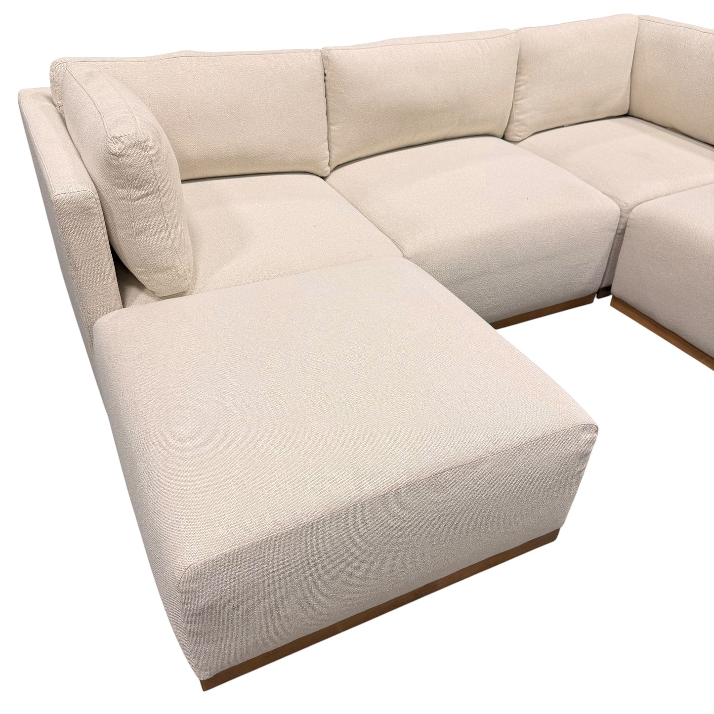 Henredon 6-Piece Boucle Modular Sectional