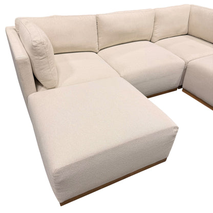 Henredon 6-Piece Boucle Modular Sectional