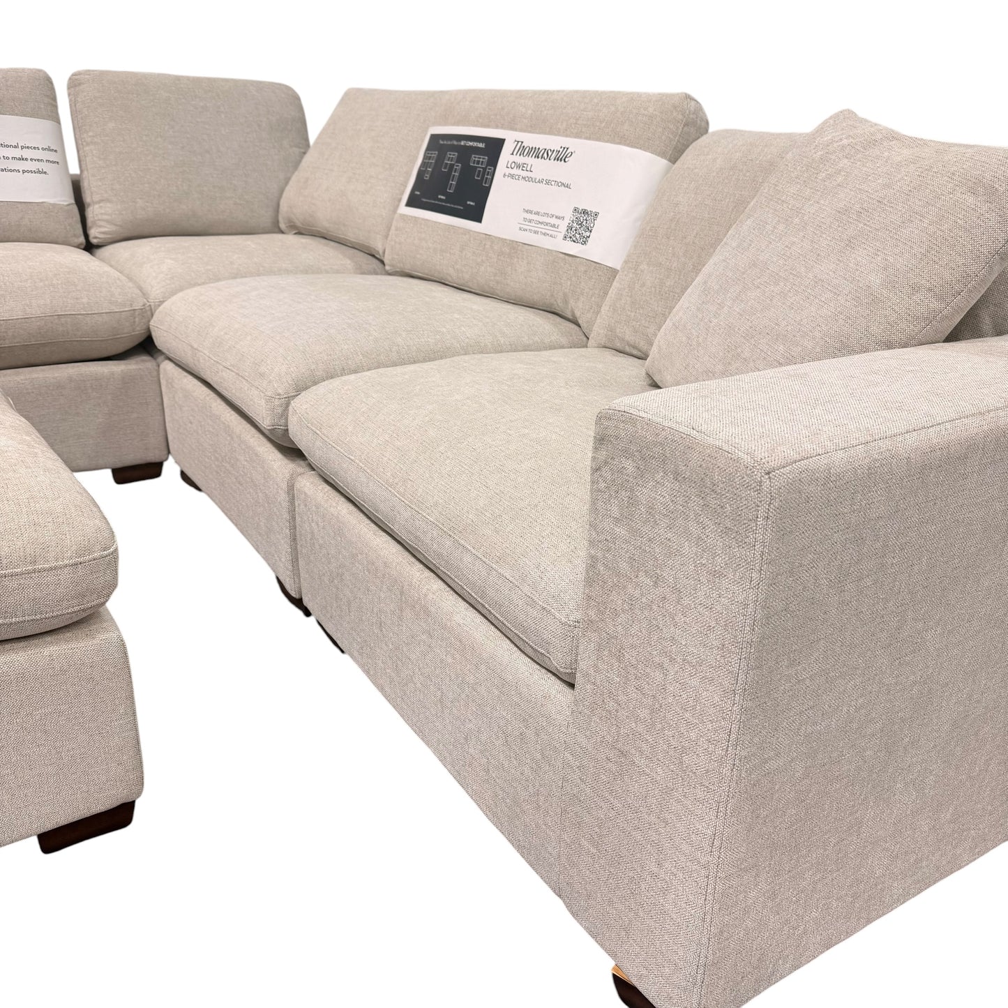 Thomasville Lowell 6-Piece Sectional Sofa (Like-New)