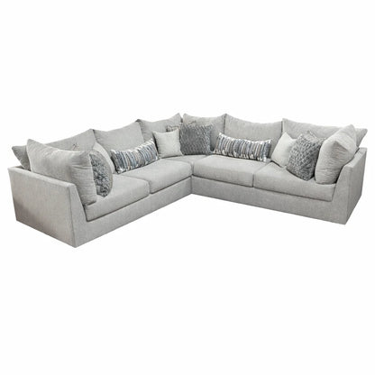Mercer Modular 5 Piece Sectional in Cream