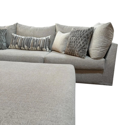 Mercer Modular 5 Piece Sectional in Cream