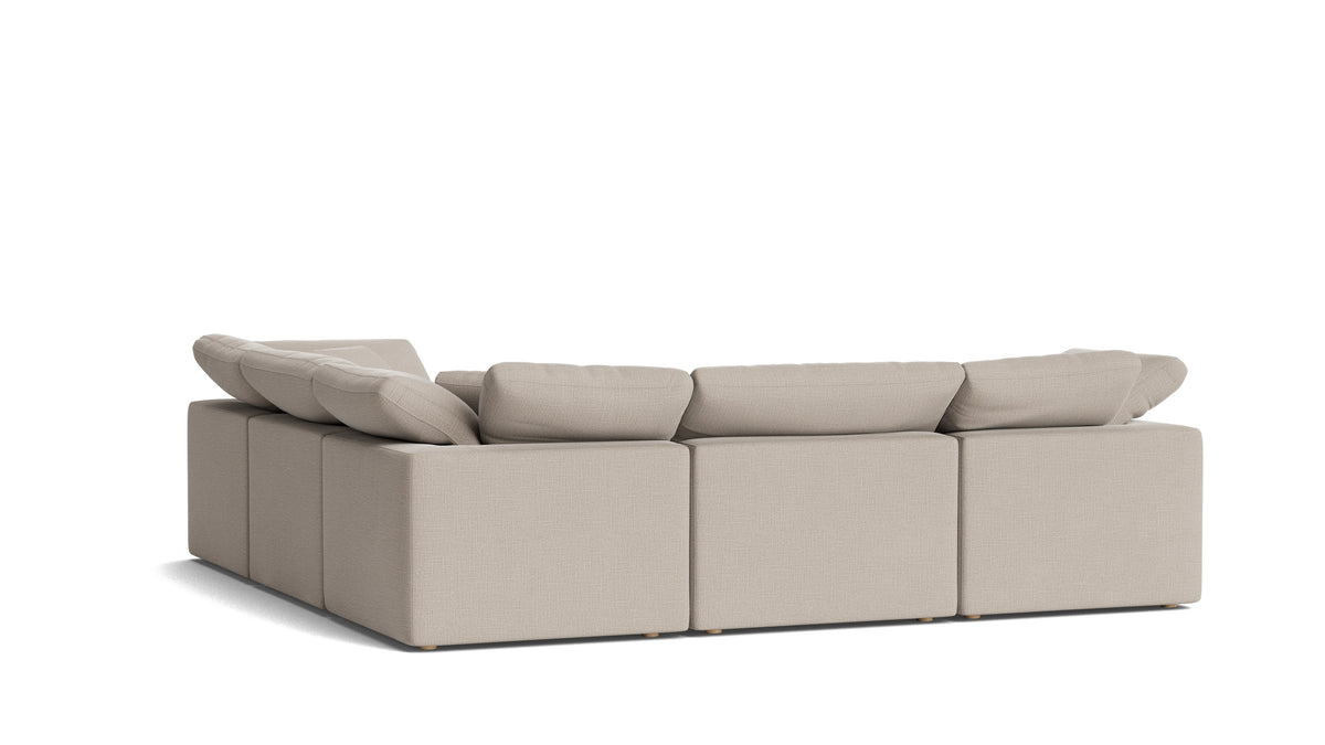 Movie Night 5-piece sectional back view