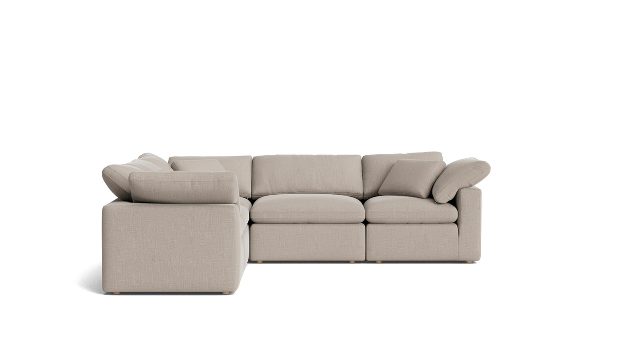 Movie Night 5-piece sectional side view