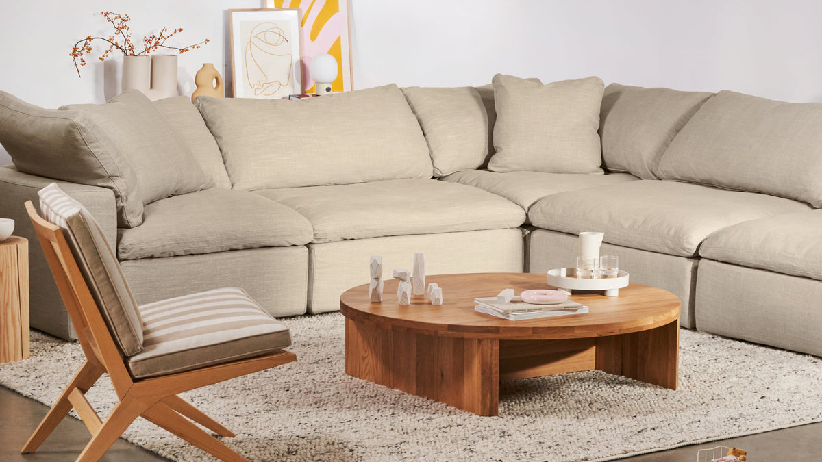 Movie Night 5-piece sectional in a living room