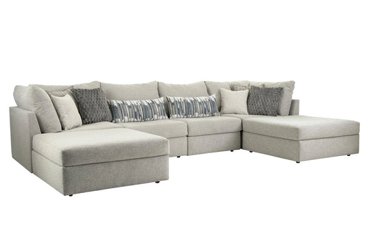Mercer 6 Piece Modular Sectional in Cream