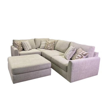 Monroe Modular 4 Piece Sectional In Cream