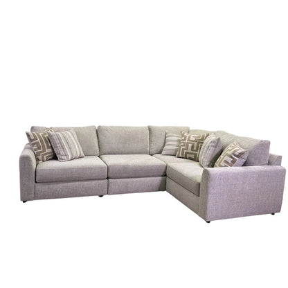 Monroe Modular 4 Piece Sectional In Cream