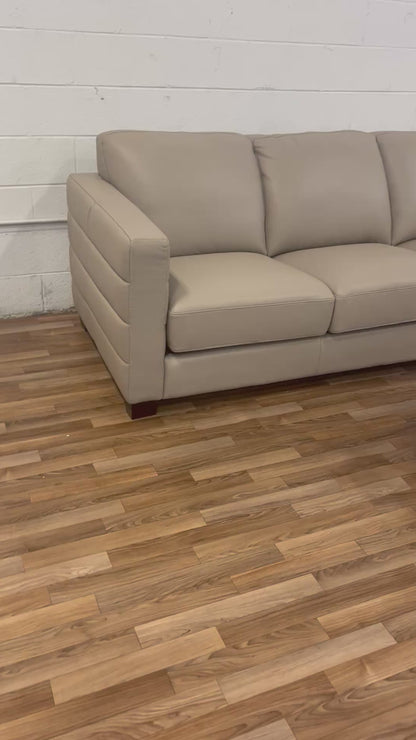 Costco Del Mar Leather Sofa & Loveseat Set
