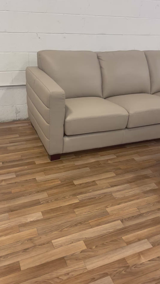 Costco Del Mar Leather Sofa & Loveseat Set