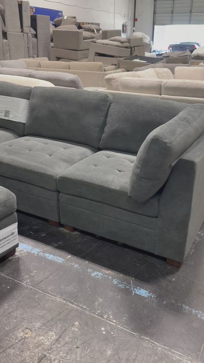 Thomasville Tisdale 7-Piece Modular Sectional (Gray)